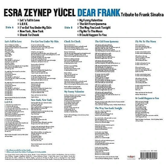 Esra Zeynep Yücel - Dear Frank Plak LP