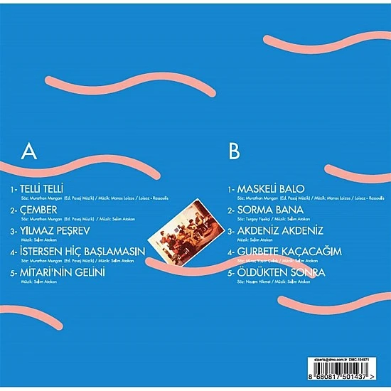 Yeni Türkü - Akdeniz Akdeniz Plak LP