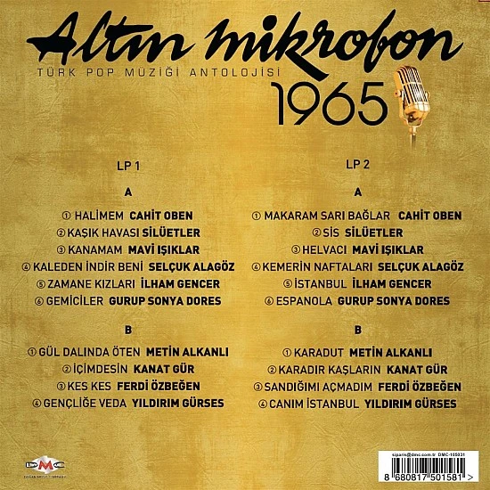 Altın Mikrofon 1965 Plak 2 LP