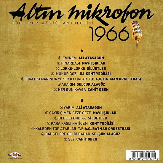 Altın Mikrofon 1966 Plak LP