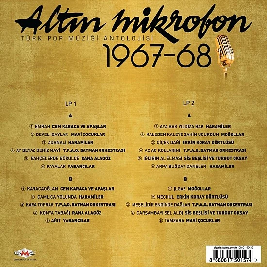 Altın Mikrofon 1967-68 Plak 2  LP