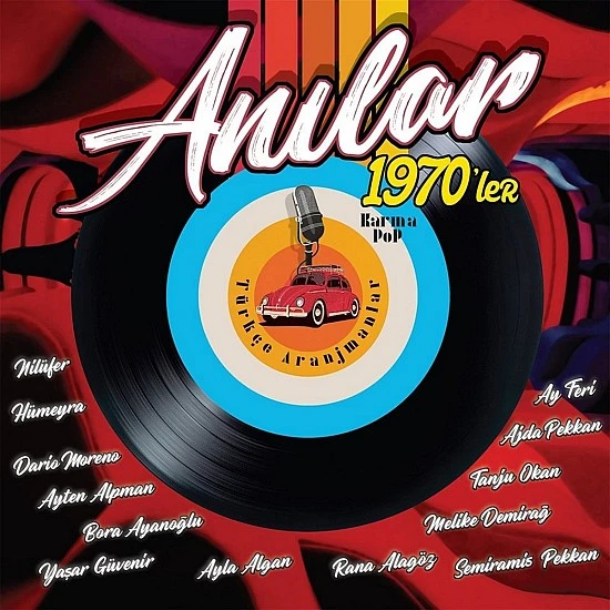 Anılar 1970'ler - Karma Pop (Türkçe Aranjmanlar) Plak LP