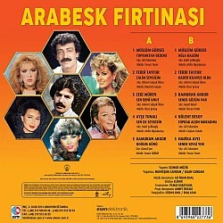 Arabesk Fırtınası 1 Plak LP