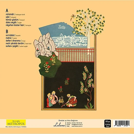 Nur Yoldaş ‎– Sultan-ı Yegâh (Kırmızı Renkli) Plak LP