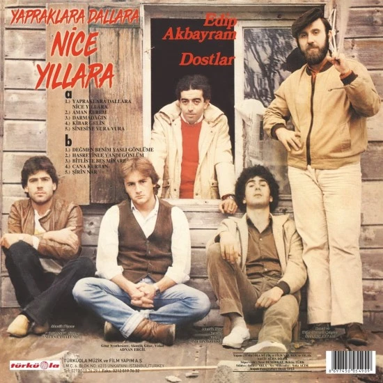 Edip Akbayram - Nice Yıllara Plak LP