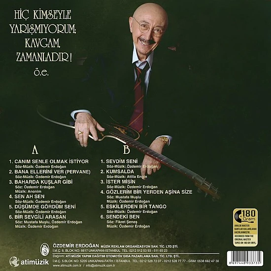 Özdemir Erdoğan - Canım Senle Olmak İstiyor Plak LP