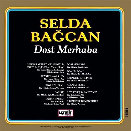 Selda Bağcan - Dost Merhaba Plak LP