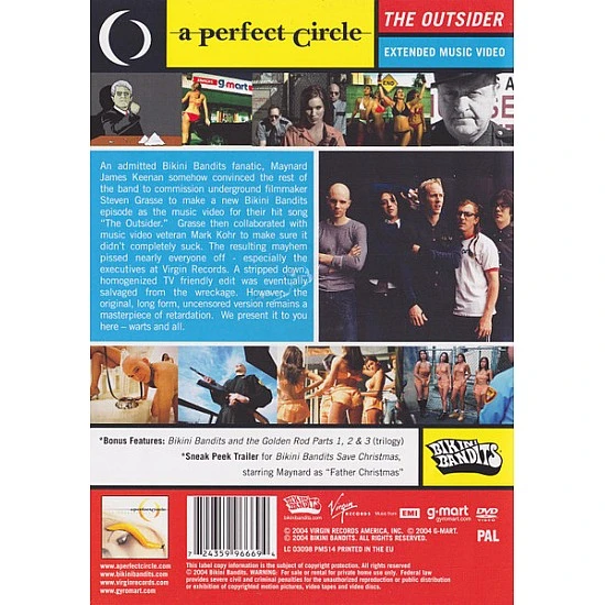 A Perfect Circle - Lost In The Bermuda Triangle DVD (PAL)