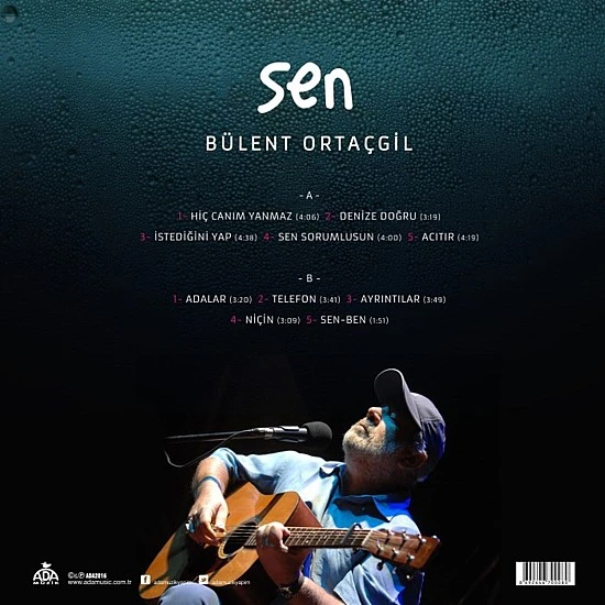 Bülent Ortaçgil - Sen Plak LP