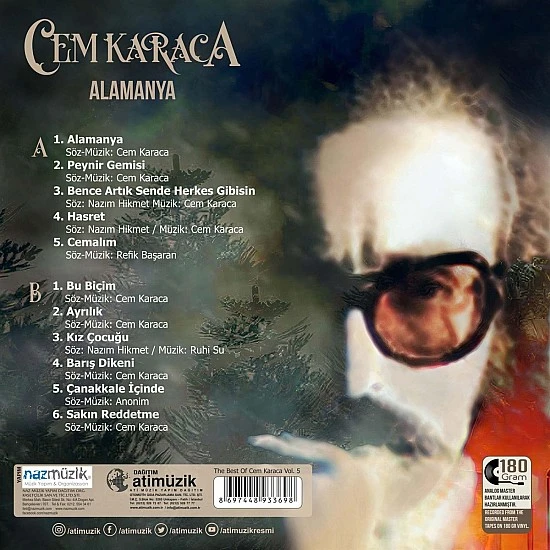 Cem Karaca - Alamanya Plak LP