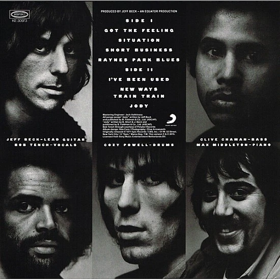 Jeff Beck ‎– Rough And Ready (Audiophile) Plak LP