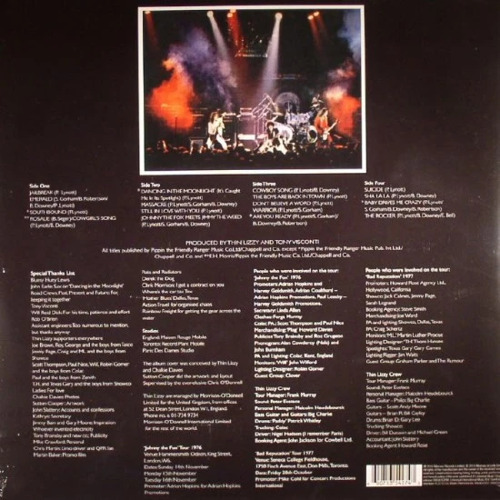 Thin Lizzy - Live And Dangerous Plak 2 LP
