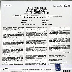 Art Blakey - The Witch Doctor (Audiophile) Plak LP Blue Note Tone Poet