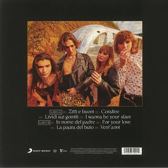 Maneskin - Teatro D'Ira - Vol.1 (Turuncu Renkli) Plak LP