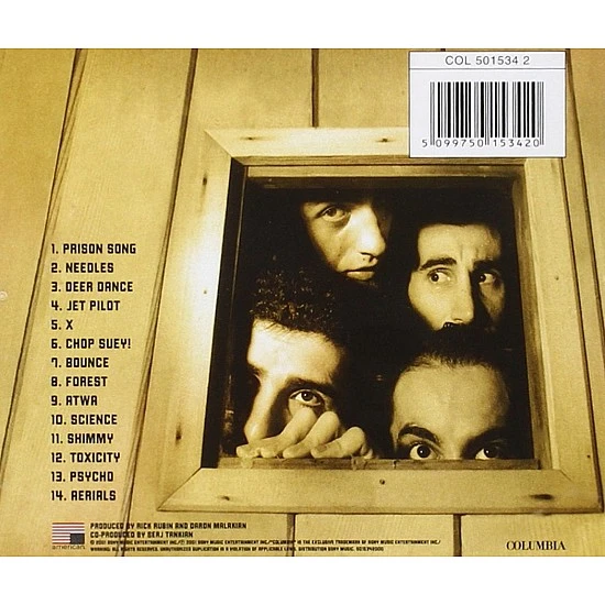 System Of A Down - Toxicity CD