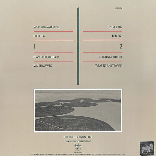 Led Zeppelin - Coda Plak LP