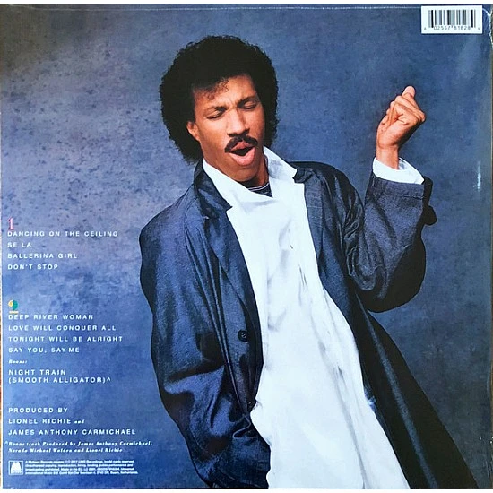 Lionel Richie – Dancing On The Ceiling Plak LP