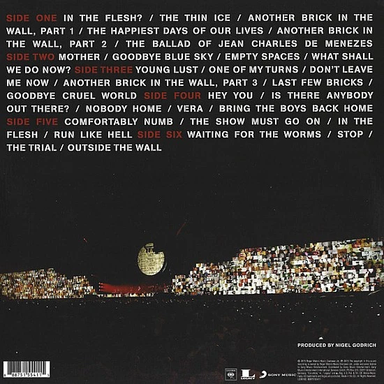 Roger Waters - The Wall Plak 3 LP