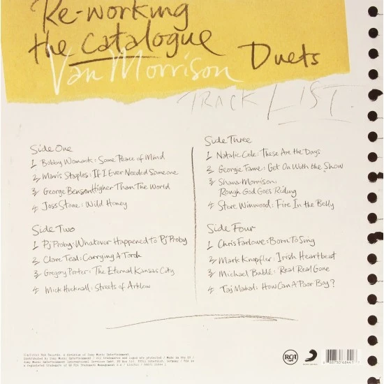 Van Morrison - Duets: Re-working The Catalogue Plak 2 LP