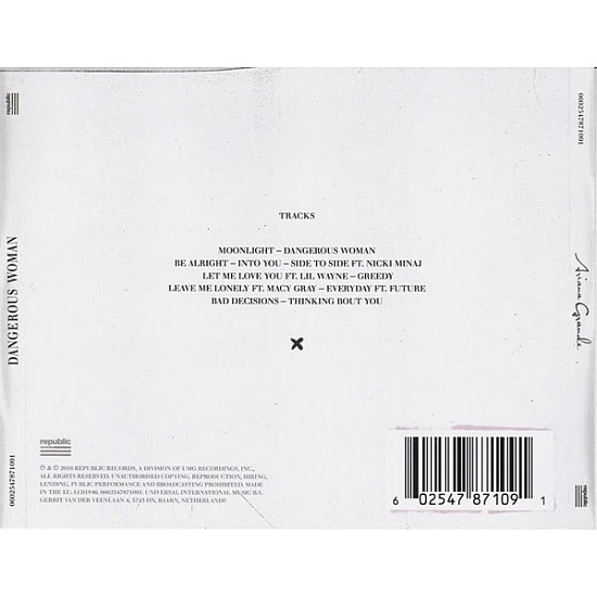 Ariana Grande - Dangerous Woman CD