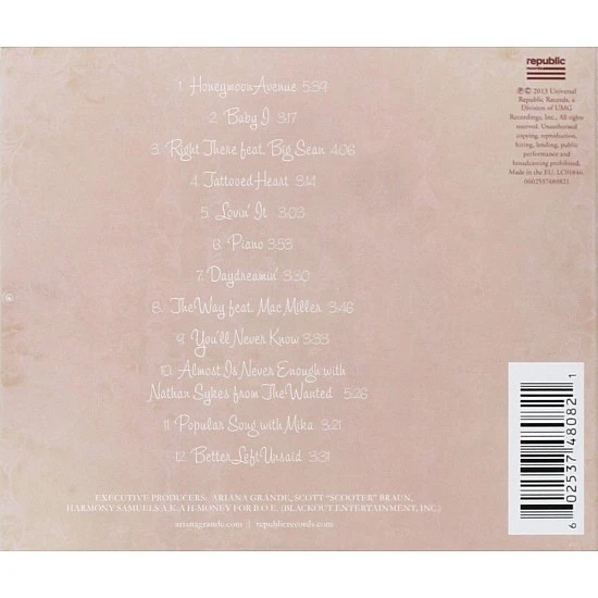 Ariana Grande - Yours Truly CD