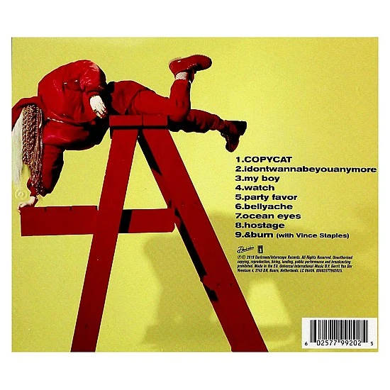 Billie Eilish - Dont Smile At Me CD