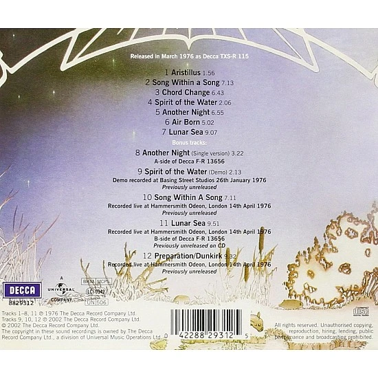 Camel - Moonmadness CD
