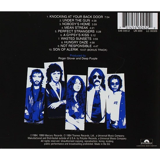 Deep Purple - Perfect Strangers CD