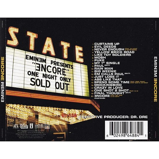 Eminem - Encore CD
