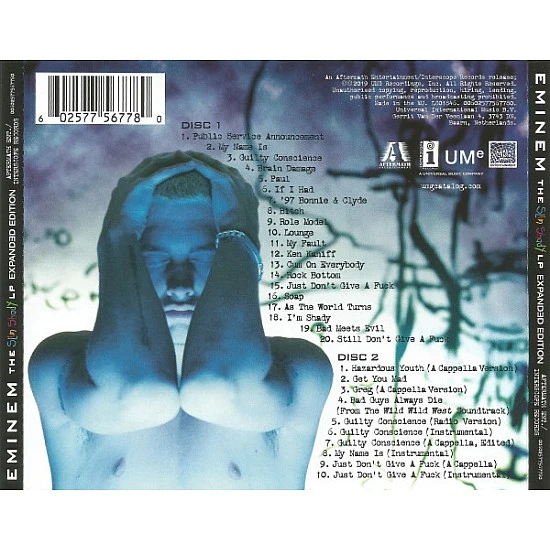 Eminem - The Slim Shady LP ( Expanded Edition) 2 CD