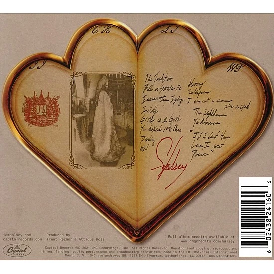 Halsey - If I Can't Have Love, I Want Power CD