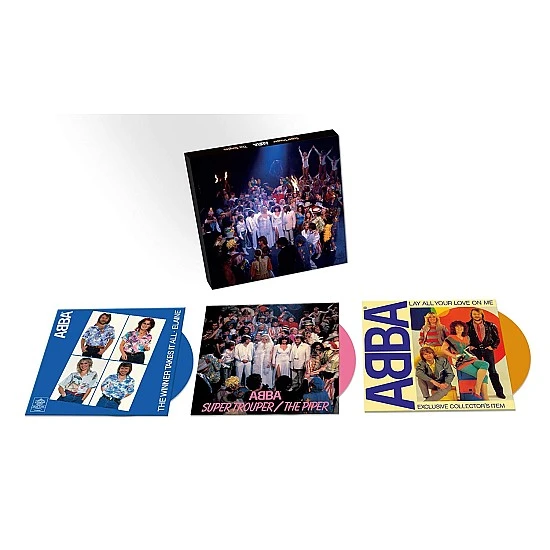 ABBA - Super Trouper - The Singles  45lik (Renkli) Plak