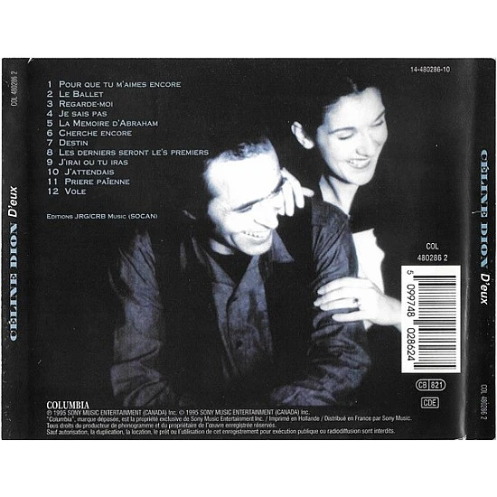 Celine Dion - D'Eux CD