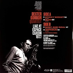 Dexter Gordon - Espace Cardin 1977 Caz Plak LP