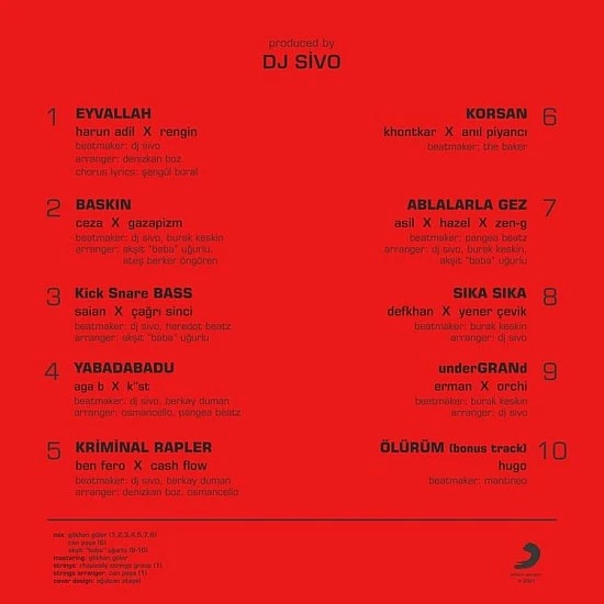 Dj Sivo‎ - Griot Plak LP