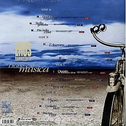 Eros Ramazzotti - Dove C'e Musica (Transparan Mavi Renkli) Plak 2 LP