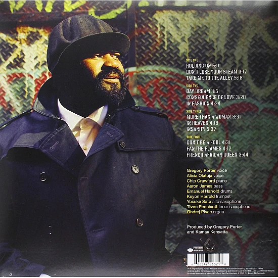 Gregory Porter – Take Me To The Alley (Beyaz Renkli) Plak 2 LP