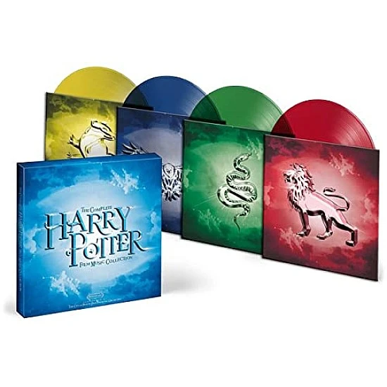 Harry Potter - The Complete Harry Potter Film Music Collection (Renkli Plak) Box Set Plak 4 LP