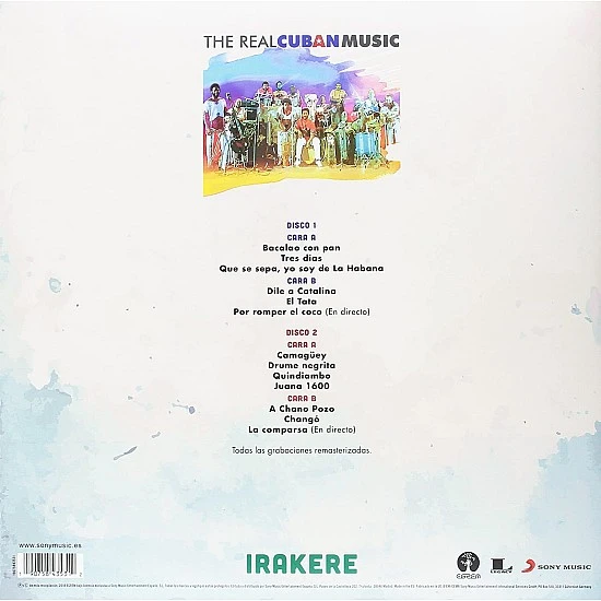 Irakere - The Real Cuban Music Plak 2 LP