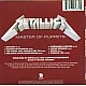 Metallica - Master Of Puppets CD
