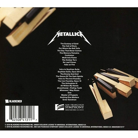 Metallica And San Francisco Symphony - S&M2 2 CD