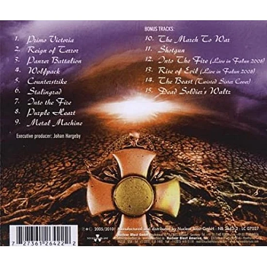 Sabaton - Primo Victoria Re-Armed CD