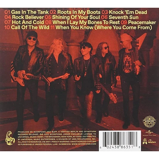 Scorpions – Rock Believer (Deluxe) CD