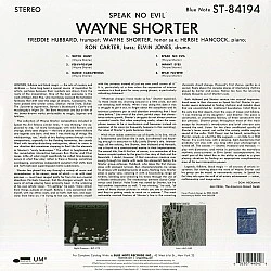 Wayne Shorter - Speak No Evil Caz Plak LP