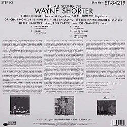 Wayne Shorter - The All Seeing Eye (Audiophile) Plak LP Blue Note Tone Poet