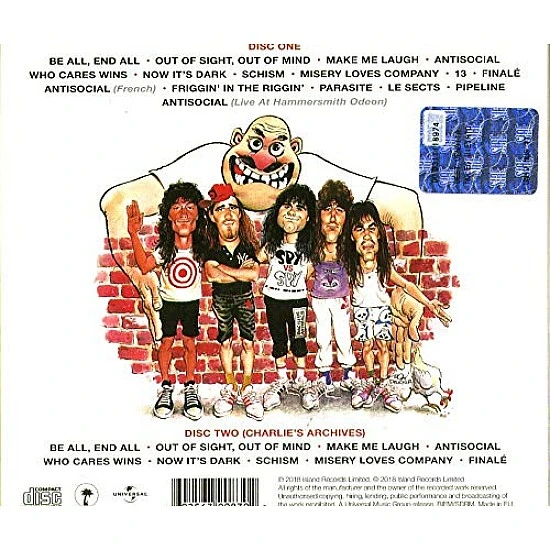 Anthrax - State Of Euphoria (30.Yıl Özel) 2 CD