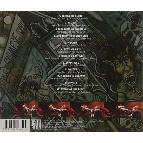 Exodus - Another Lesson In Violence CD