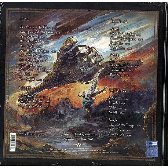 Helloween - Helloween Plak 2 LP 2 CD Earbook