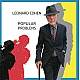 Leonard Cohen - Popular Problems Plak LP