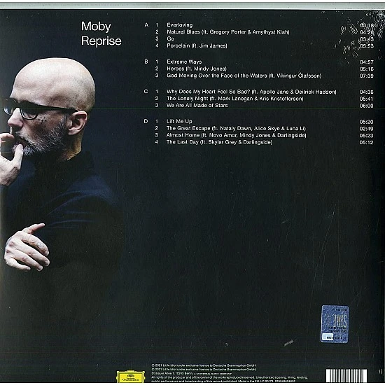Moby – Reprise  (Gri Renkli) Plak 2 LP